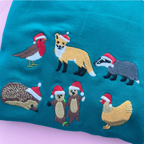 Wildlife Christmas Jumper