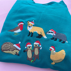 Wildlife Christmas Jumper