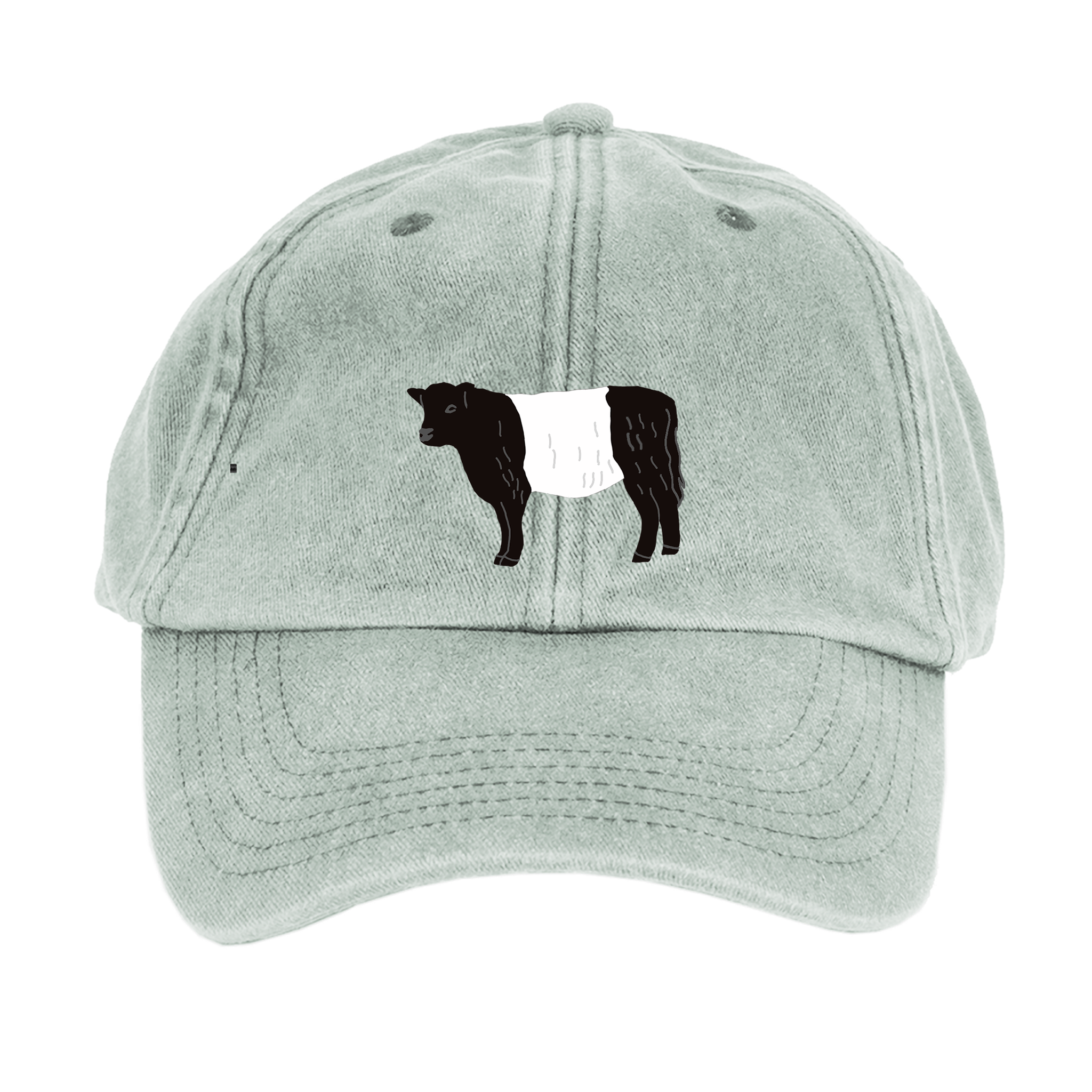 Galloway Cow Embroidered Cap