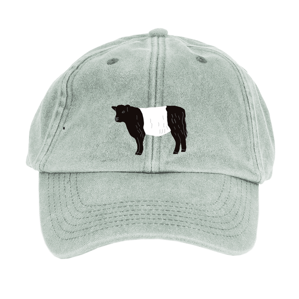 Galloway Cow Embroidered Cap
