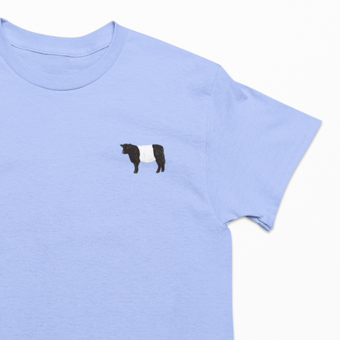 Galloway Cow Tshirt, Scottish Cow, Galloway Belted Cow Tshirt