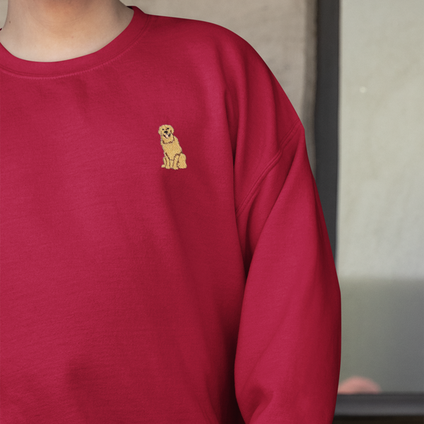 Golden Retriever Embroidered Jumper