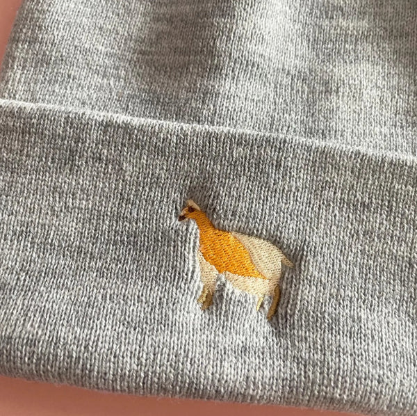 Golden Guernsey Goat Beanie Hat