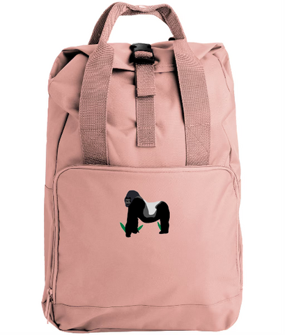Gorilla Rucksack, Embroidered Gorilla Rucksack