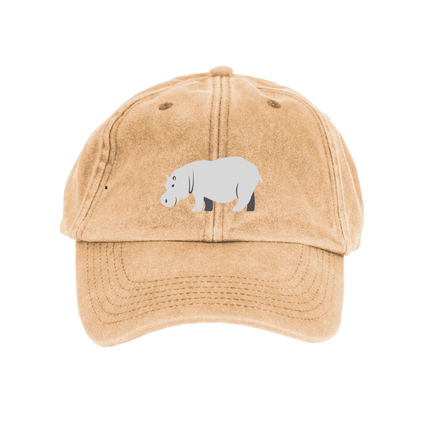 Hippo Embroidered Cap
