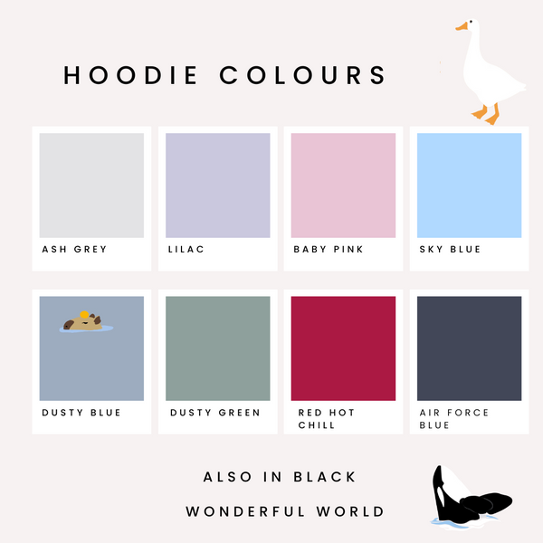 Hoodie Colours