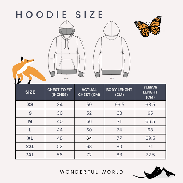Hoodie Size