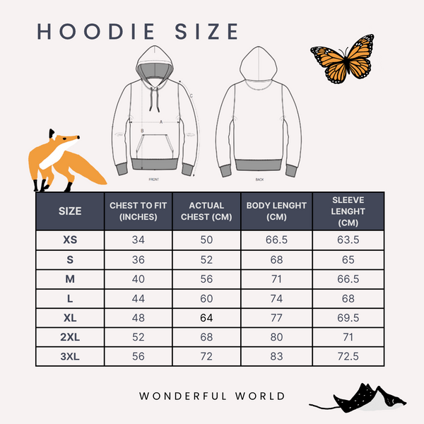 Hoodie Size