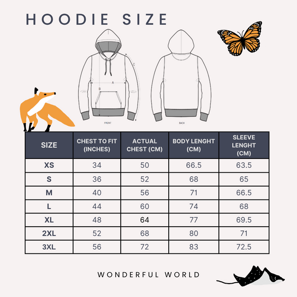 Hoodie Size