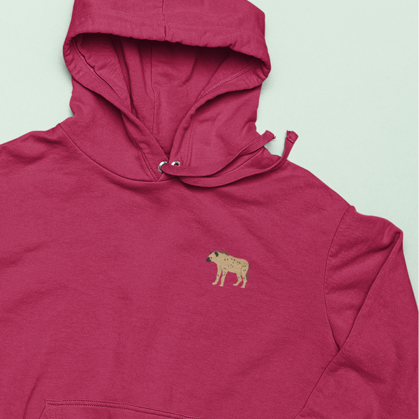 Hyena Hoodie, Embroidered Hyena Hoodie