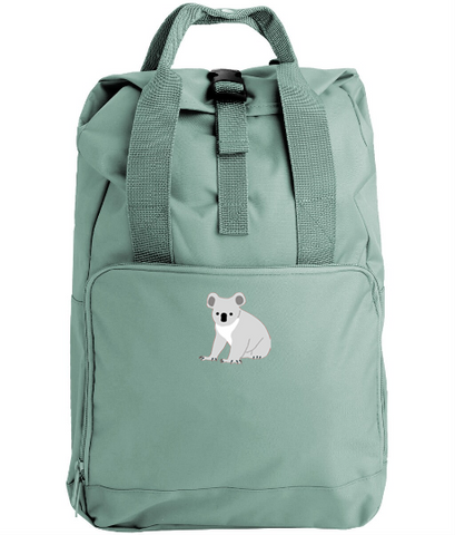 Koala Embroidered Backpack