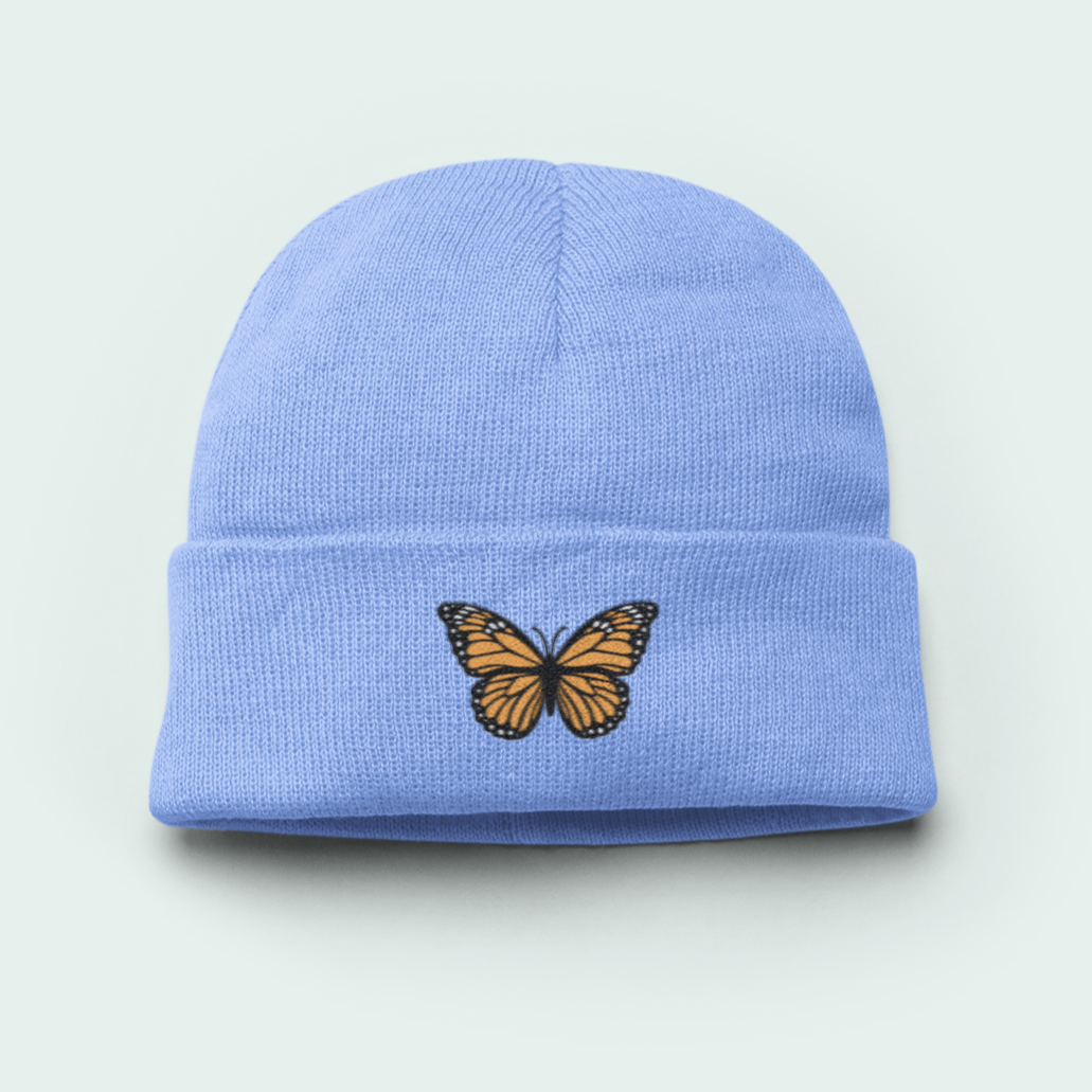 Monarch Butterfly Beanie