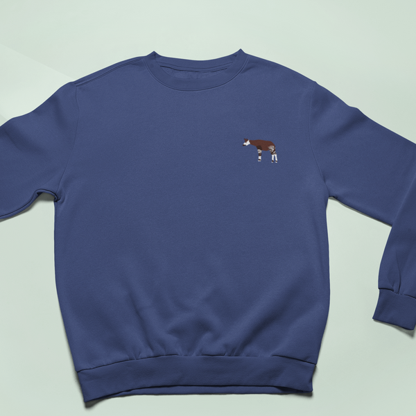 Okapi Embroidered Jumper, Okapi Sweatshirt