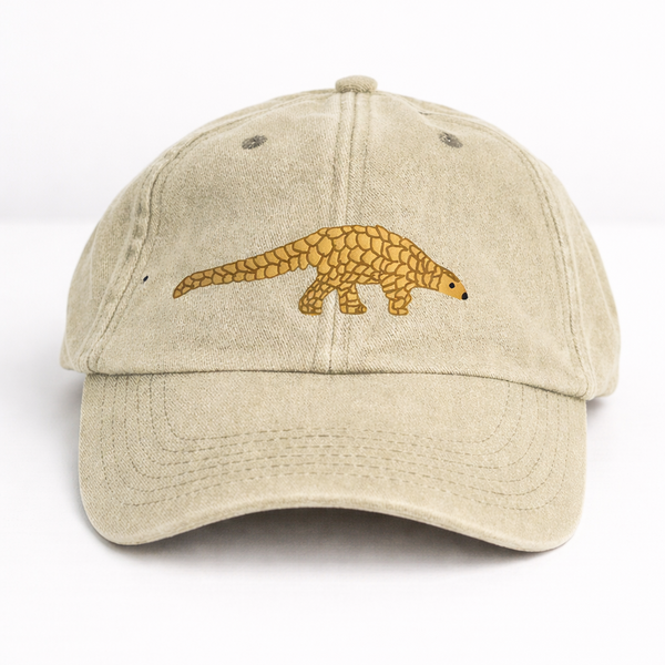 Pangolin Embroidered Cap, Pangolin Hat