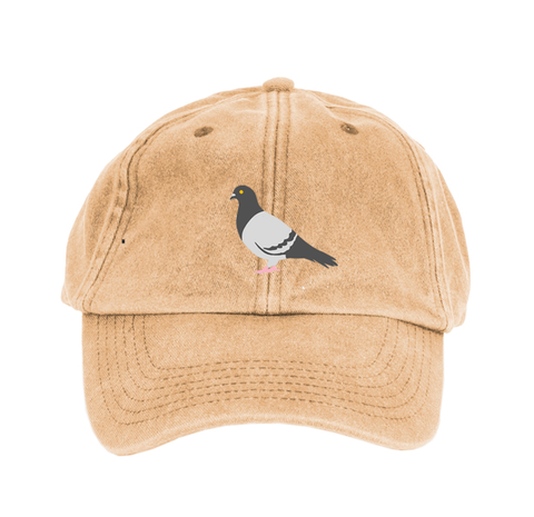 Pigeon Embroidered Cap