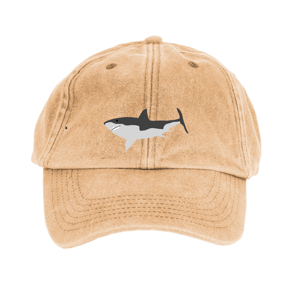 Shark Embroidered Cap
