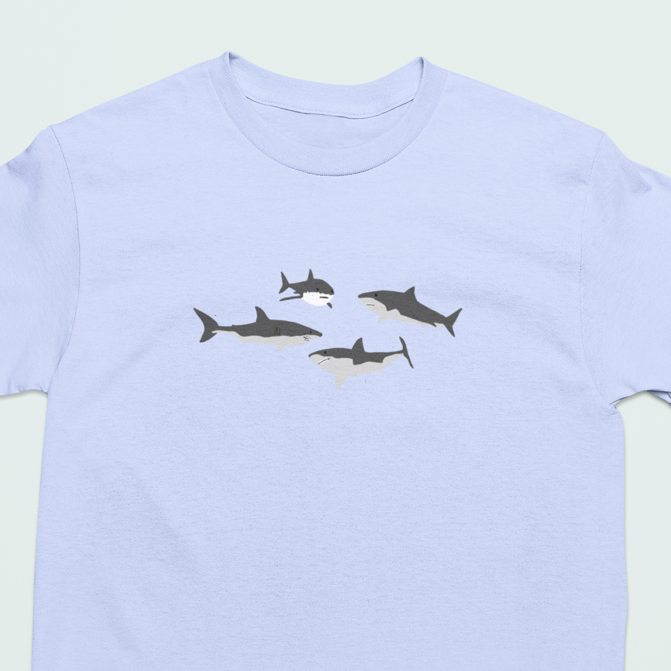 Shark Embroidered Tshirt