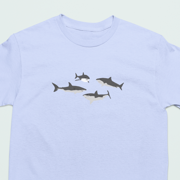 Shark Embroidered Tshirt