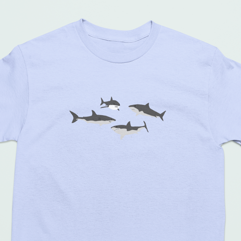 Shark Embroidered Tshirt