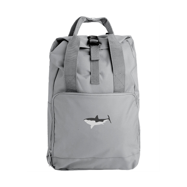 Shark Embroidered Backpack