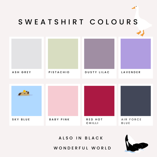 Armadillo Embroidered Sweatshirt