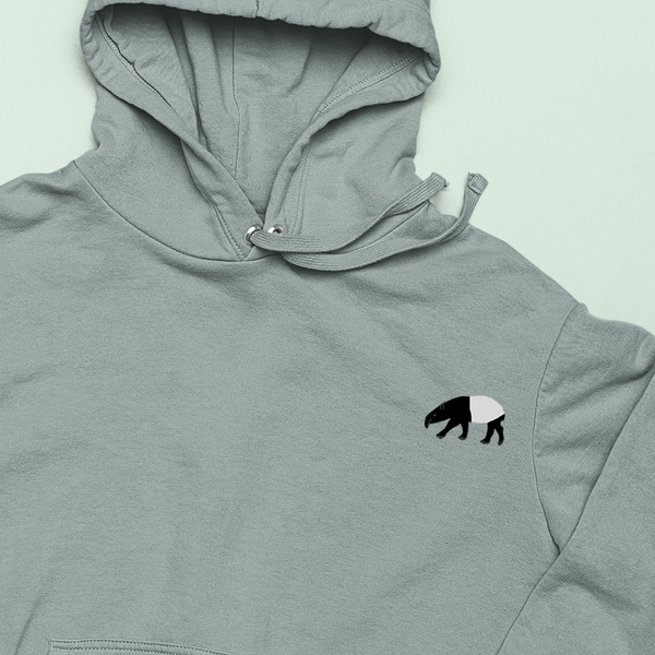 Tapir Hoodie, Tapir Hoodies, Embroidered Tapir Hoodies