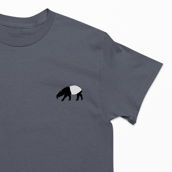 Tapir Embroidered Tshirt, Tapir Tshirt