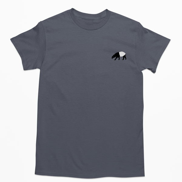 Tapir Tshirt, Embroidered Tapir Tshirt