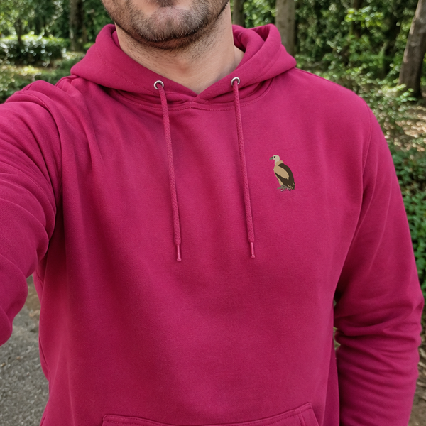 Vulture Hoodie, Bird of Prey Hoodie, Embroidered, Wonderful World Hoodie