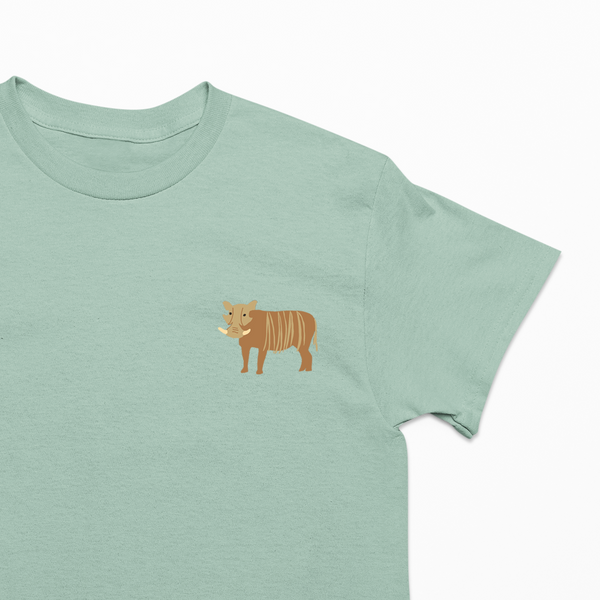 Warthog Tshirt, Embroidered Warthog Tshirt