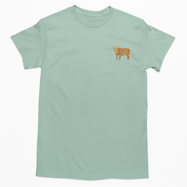 Warthog Tshirt, Embroidered Warthog T-shirt