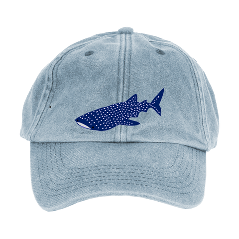 Whale Shark Cap, Embroidered Whale Shark