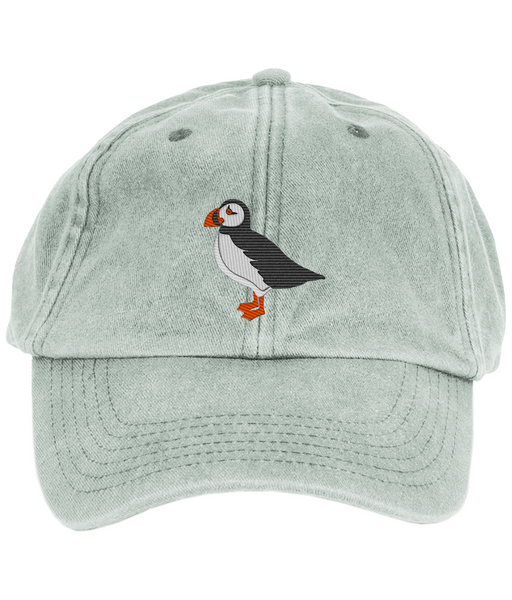 Puffin Embroidered Cap