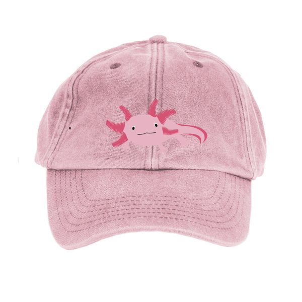 Axolotl Embroidered Cap