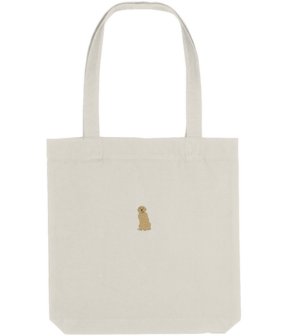 Golden Retriever Embroidered Tote Bag