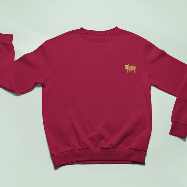 Warthog Embroidered Sweatshirt