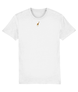 Giraffe Tshirt embroidered