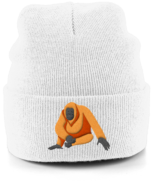 Orangutan beanie hat