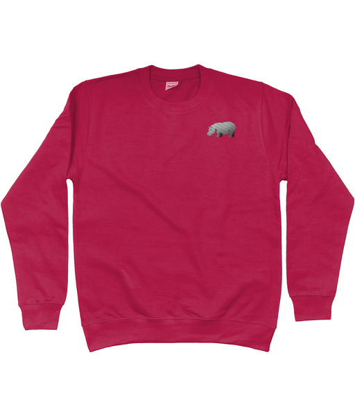 Hippo Embroidered Sweatshirt