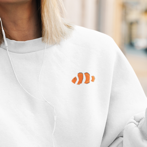 Clownfish Embroidered Sweatshirt