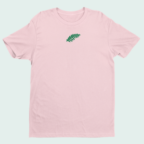 Fern plant embroidered tshirt, Fern plants