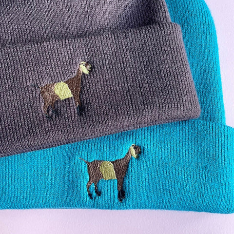 Goat Beanie Hat