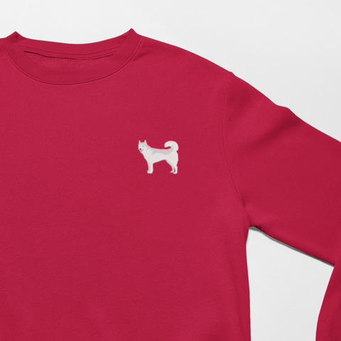 Husky Embroidered Sweatshirt