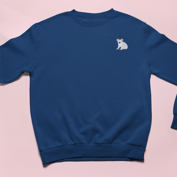 Koala Embroidered Sweatshirt