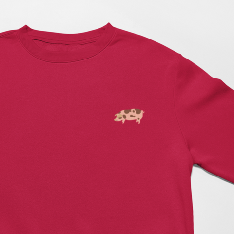 Pig Embroidered Jumper