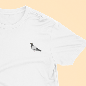 Pigeon Embroidered Tshirt