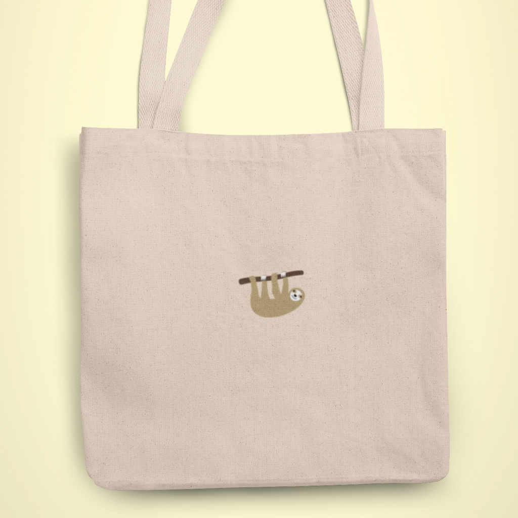 Sloth tote bag sale