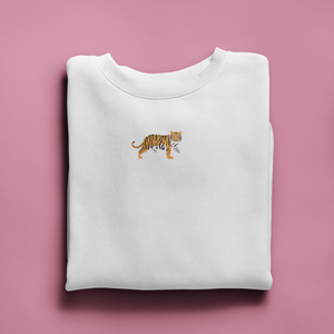 Tiger Embroidered Jumper