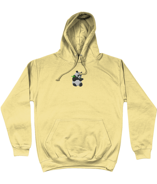 Giant Panda Embroidered Hoodie