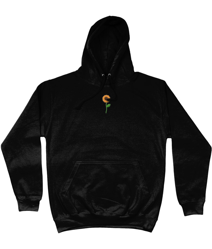 Sunflower Embroidered Hoodie